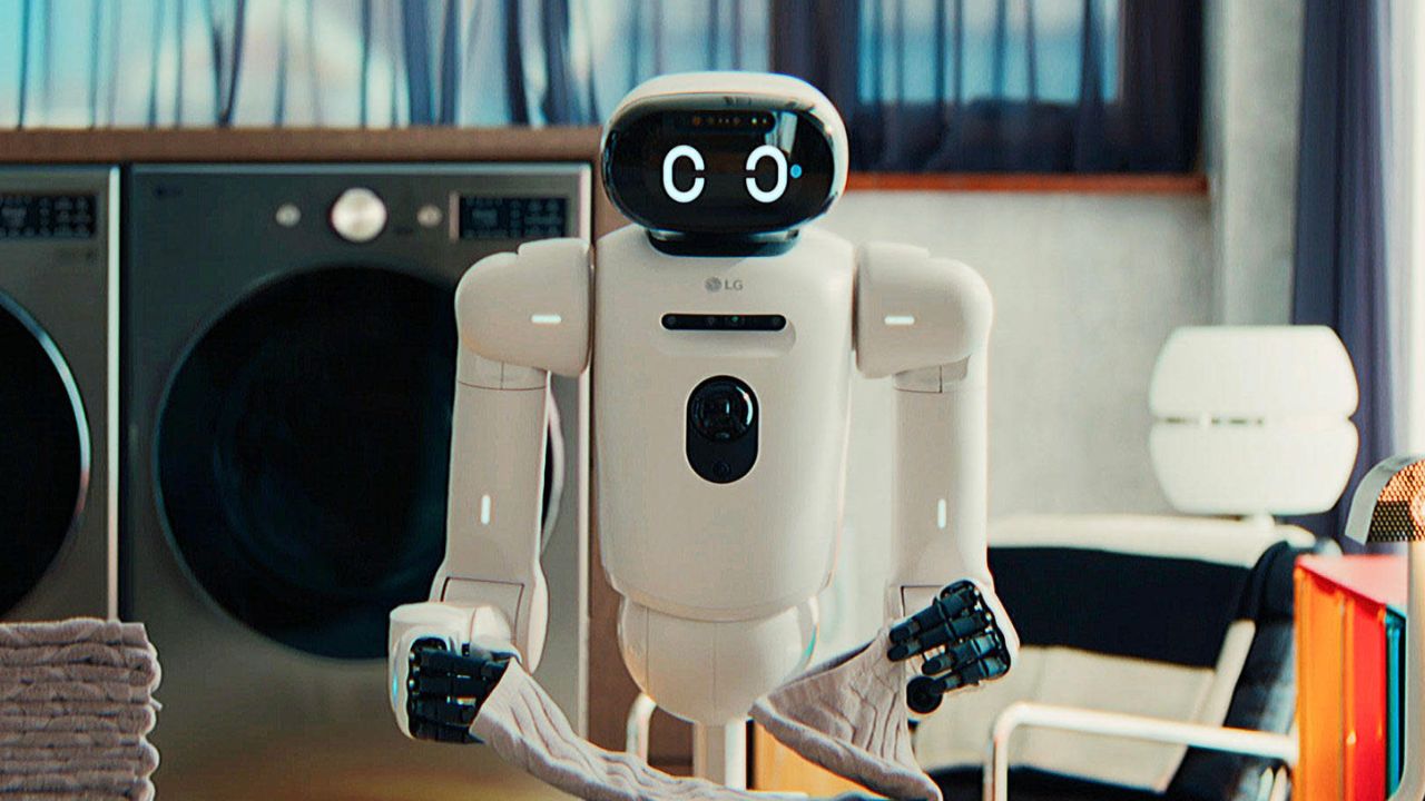 LG revela su robot que dobla la ropa en CES 2026