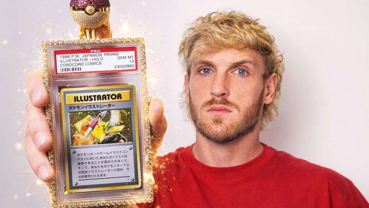 La tarjeta Pokémon de Logan Paul se vende por $16.49 millones