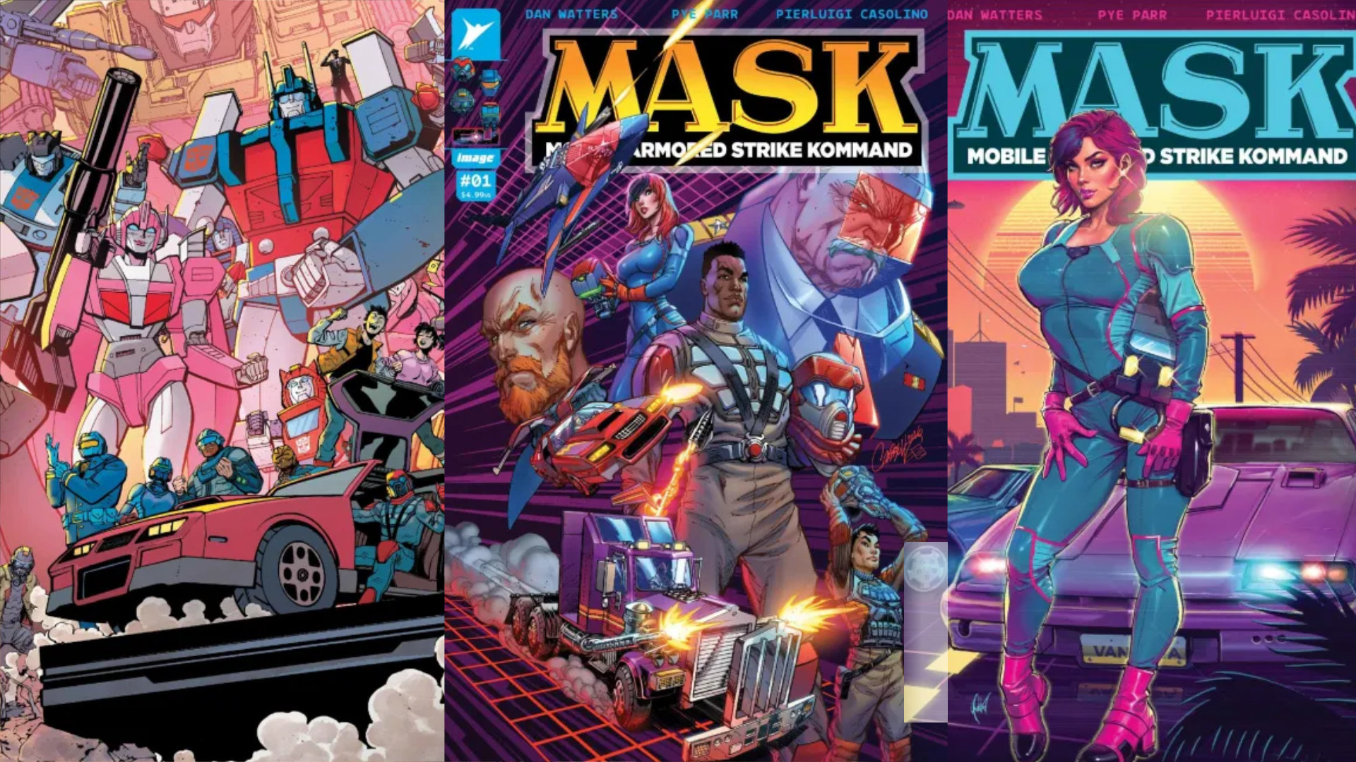 M.A.S.K. regresa en nueva serie junto a Transformers y G.I. Joe