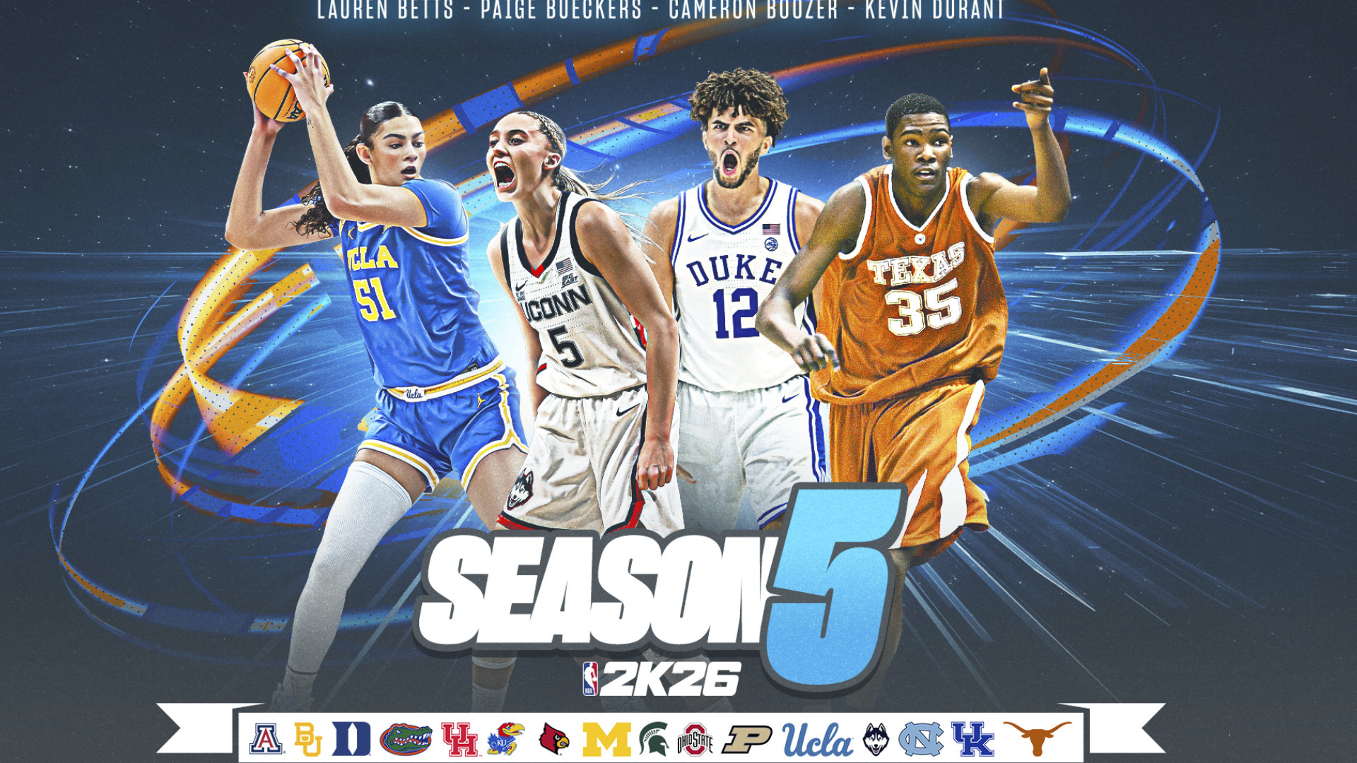 El March Madness llega a NBA 2K26 con la Temporada 5