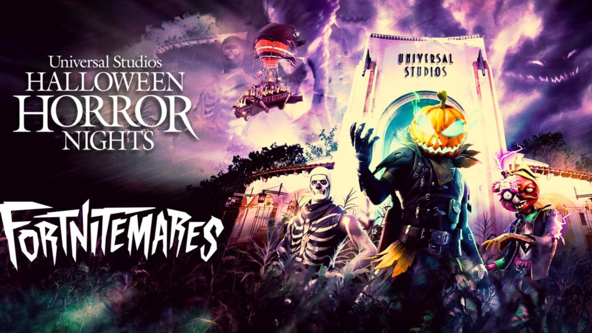 Fortnitemares llegará a Halloween Horror Nights